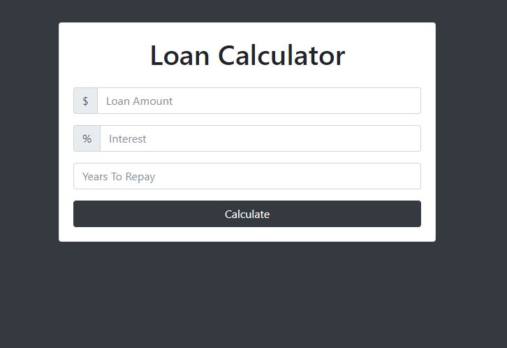 loanCalculator